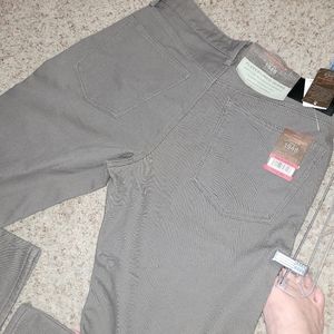 Warm Weatherproof Jeans Men's 34x32 Vintage Wash Fleece Lined Jeans / TAUPE